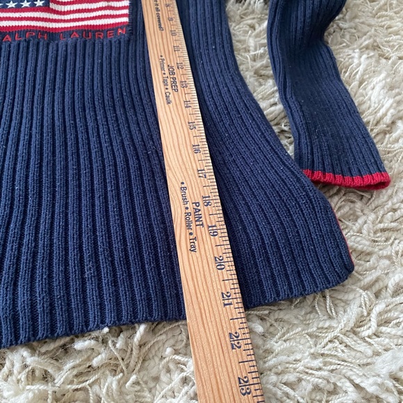 Polo by Ralph Lauren Ladies Polo Jeans Company Flag Sweater - Picture 6 of 8